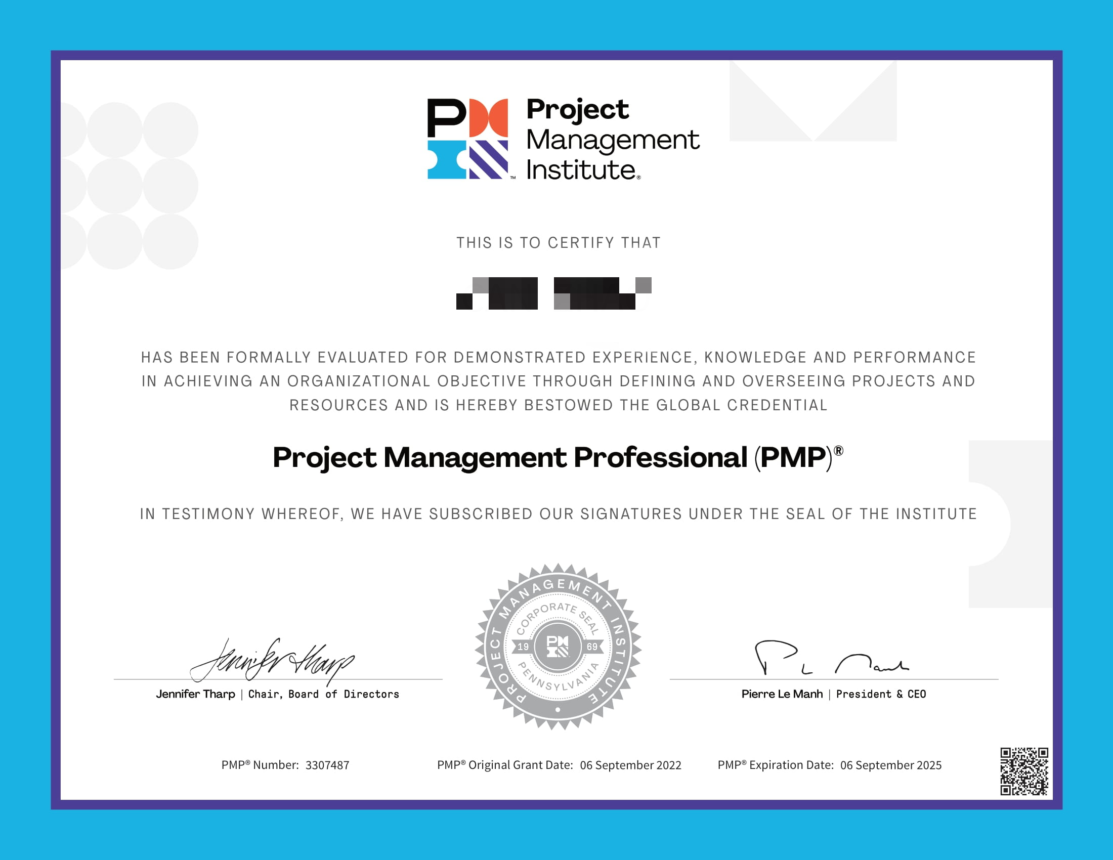 Project Management Professional (PMP)